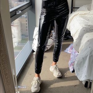 Vinyl leggings never worn!